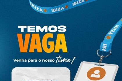 Vaga de emprego para Recepcionista