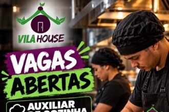 Vaga de emprego para Auxiliar de Cozinha