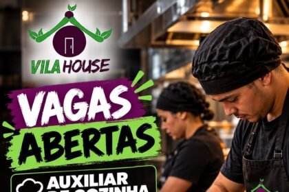 Vaga de emprego para Auxiliar de Cozinha