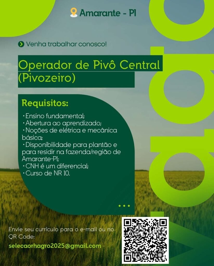 Vaga de emprego para Pivozeiro em Amarante