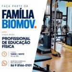 Vaga de emprego para Profissional de Educação Física