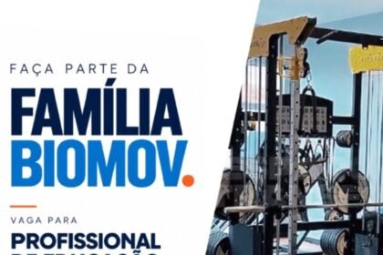 Vaga de emprego para Profissional de Educação Física