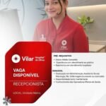 Vaga de emprego para Recepcionista